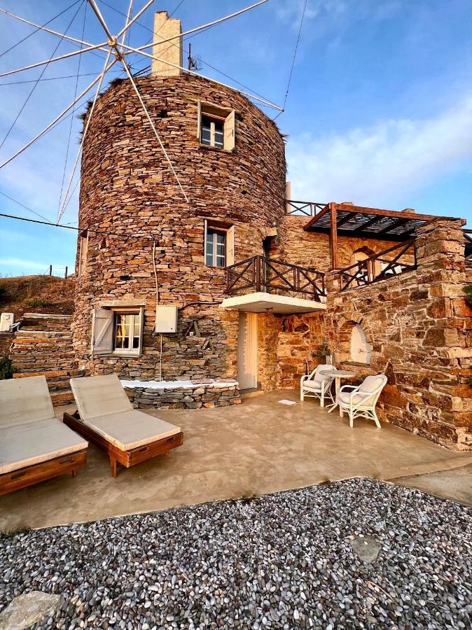 Villa The Stone Windmill Koundouros Exterior foto